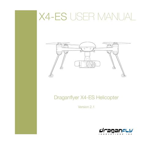 Draganflyer X4-ES PDF
